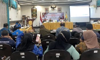 Sosialisasi Organisasi Kemasyarakatan oleh Kesbangpol Kotim, fi aula lantai II Pemkab Kotim, Senin,17 Juli 2023.