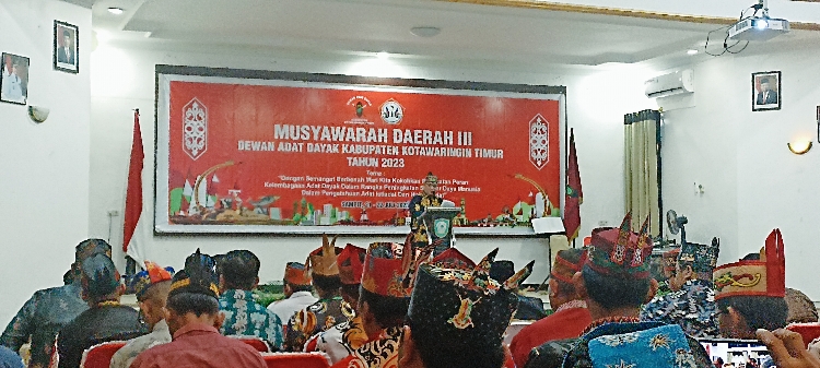 Ketua DAD Kotim Terpilih, Halikinnor Berencana Adakan Pelatihan bagi Damang