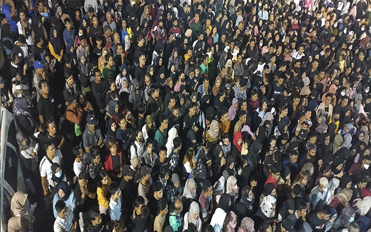 Malam Pembukaan Porprov Kalteng 2023, Animo Masyarakat tak Terbendung