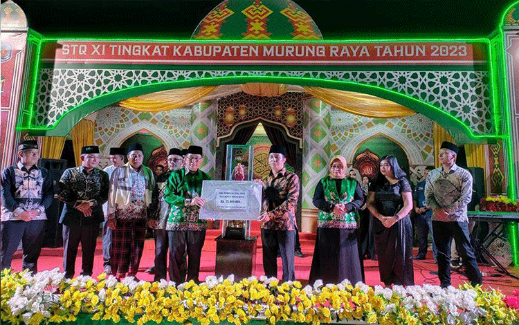Kecamatan Murung Juara Umum STQ XI