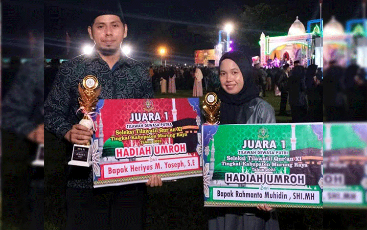 Juara I STQ Murung Raya akan Wakili Kabupaten di Tingkat Provinsi