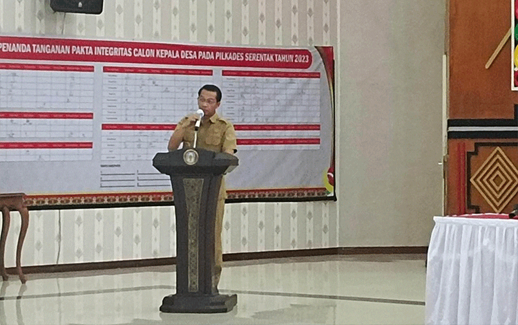 Pemkab Murung Raya Gelar Deklarasi Damai Pilkades Serentak