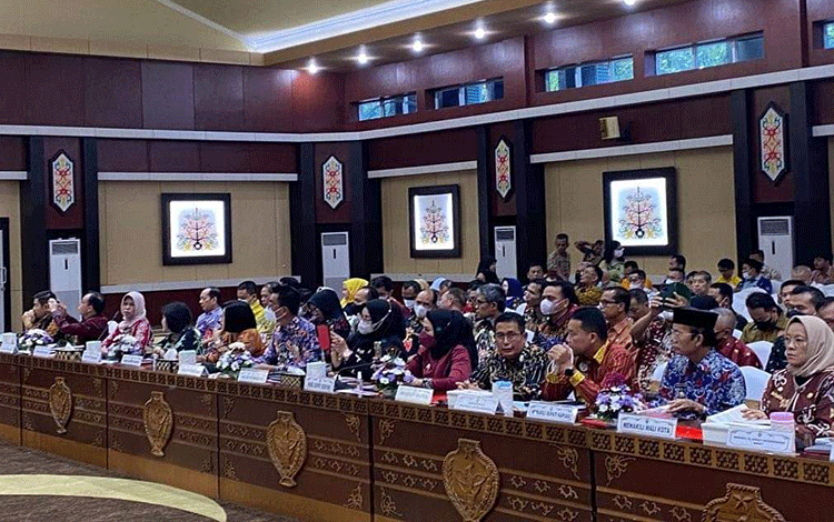 Wabup Murung Raya Hadiri Musrenbang RKPD Tingkat Provinsi Kalteng 2024