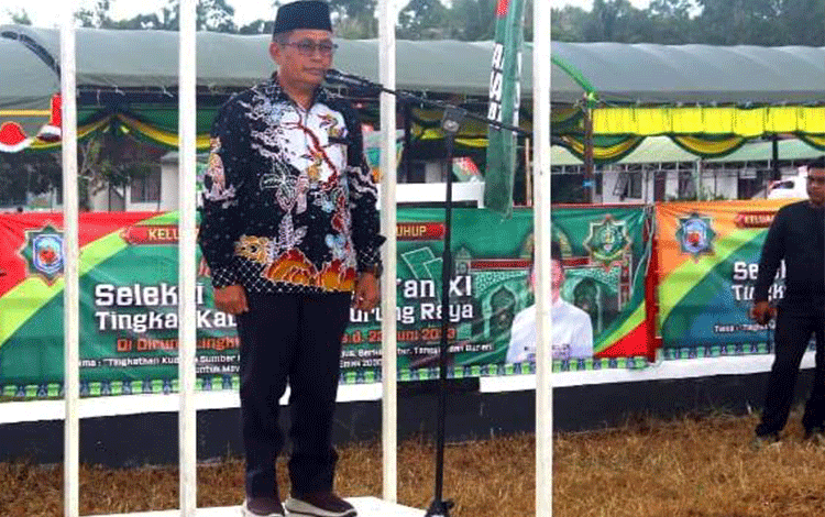 Wakil Bupati Murung Raya Lepas Peserta Pawai Taaruf STQ XI