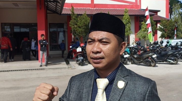 Anggota DPRD Kotim Fraksi Golkar, Riskon Fabiansyah. 1