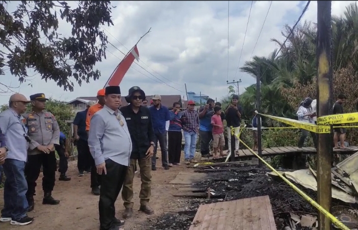 Halikinnor Berduka atas Musibah Kebakaran di Kota Besi