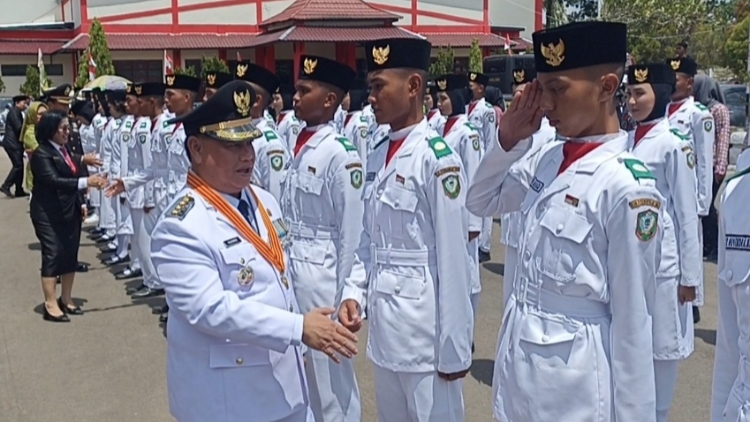 Halikinnor Beserta Jajaran Ucapkan Selamat atas Suksesnya Paskibraka Kotim Menjalankan Tugas