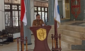 Bupati Kotim Halikinnor memberikan sambutan.