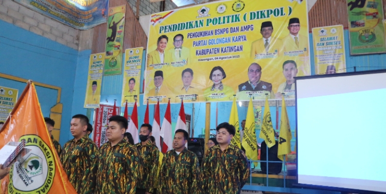 Golkar Katingan Ajak Kadernya Solid Menangkan Pemilu 2024