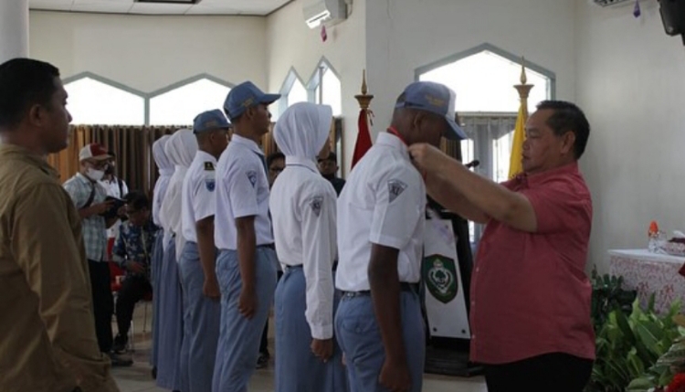 Ini Pesan Halikinnor pada Pembukaan Diklat Paskibraka