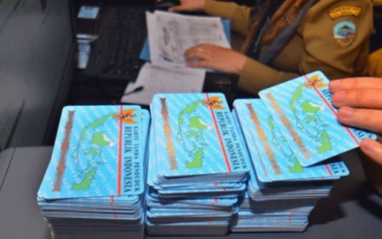 8.000 Blanko E-KTP telah Tersedia di Disdukcapil Kotim