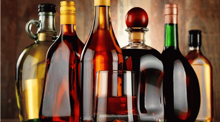 Ilustrasi minuman beralkohol atau minuman keras