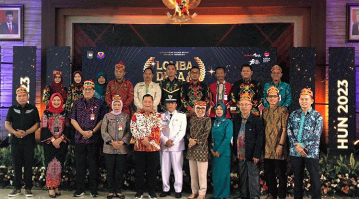 Kelurahan Ketapang saat penilaian lomba kelurahan tingkat nasional, Jumat, 11 Agustus 2023.