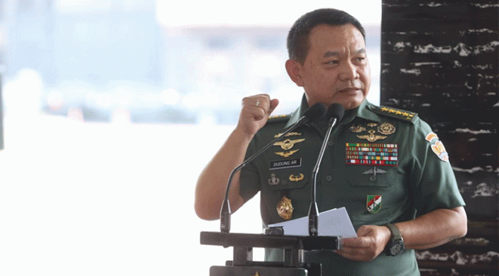 Kepala Staf TNI Angkatan Darat (KSAD), Jenderal Dudung Abdurachman