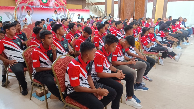 Kotim Berangkatkan 70 Peserta Kontingen O2SN dan GSI Tingkat Provinsi Kalteng