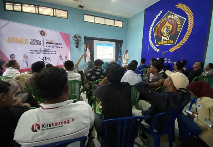 PWI Kotim Gelar Pelatihan Jurnalistik