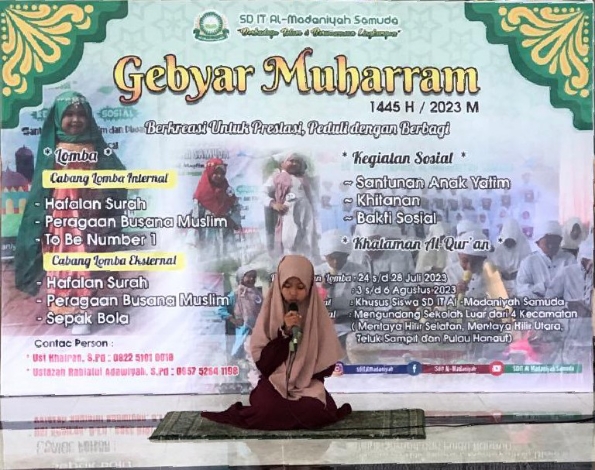 Kembali Gelar Gebyar Muharram, SDIT Al-Madaniyah Samuda Istikomah Jalankan Program Keagamaan