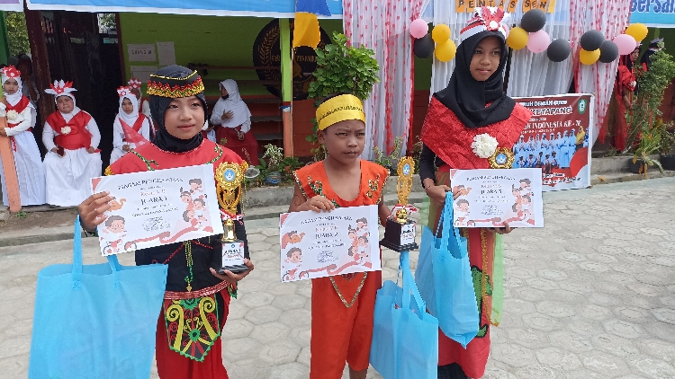 Lomba Peringatan HUT Ke-78 RI di SDN 2 Ketapang Jadi Ajang Pencarian Talenta Baru