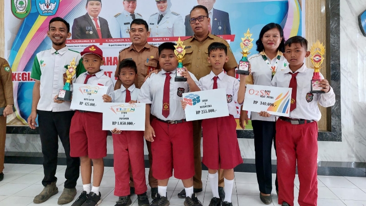 SDS Bumitama Borong 4 Piala dalam Ajang Minat dan Bakat Tingkat Kabupaten Kotim