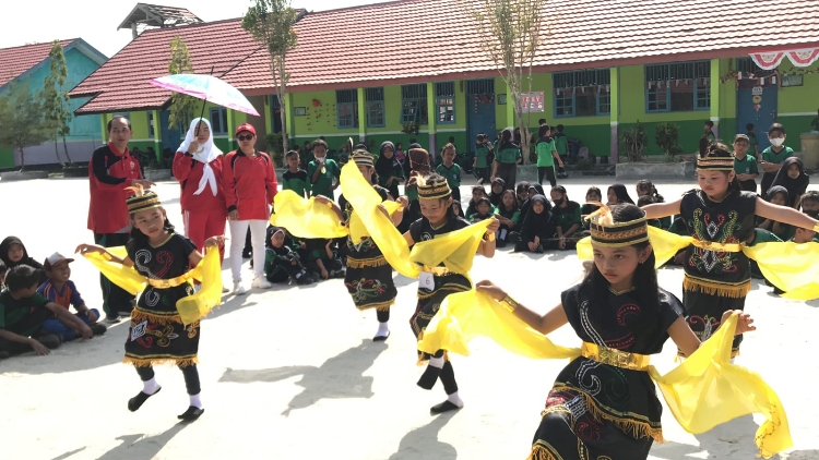 SDN 4 Sawahan Adakan Lomba Tari Daerah Meriahkan HUT Ke-78 RI
