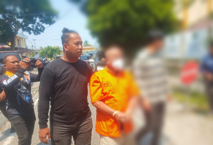 Diduga Masalah Asmara Kades Tangoi Katingan Tusuk Mahasiswa di Palangka Raya
