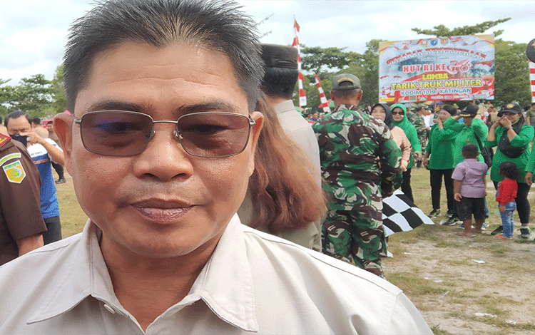Wakil Ketua DPRD Katingan Apresiasi Lomba Tarik Truk Militer Meriahkan HUT Kemerdekaan RI