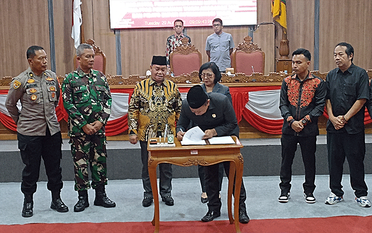 Pemkab dan DPRD Kotim Sepakati Perubahan KUA-PPAS 2023, Ini Rinciannya