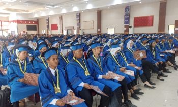 Wisudawan dan wisudawati LPP Quantum Program Vokasi 1 Tahun TA 2022 2023, Kamis 24 Agustus 2023.