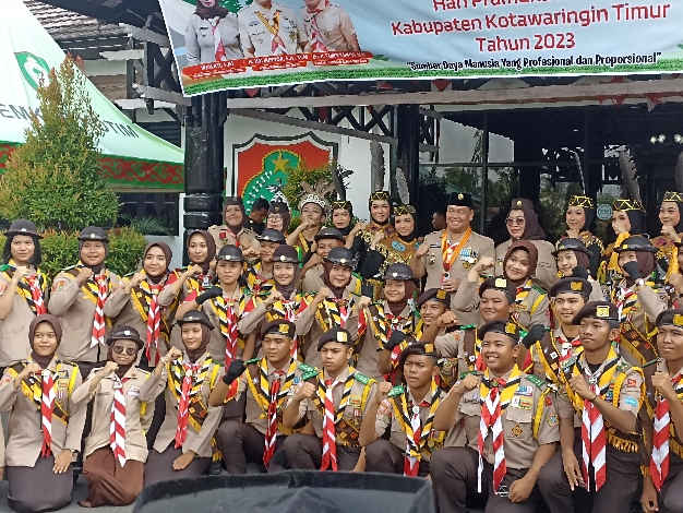 Kwarcab Pramuka Kotim Tergiat Se-Kalteng