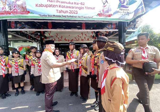 Halikinnor Berharap Pramuka Kotim Semakin Berjaya 