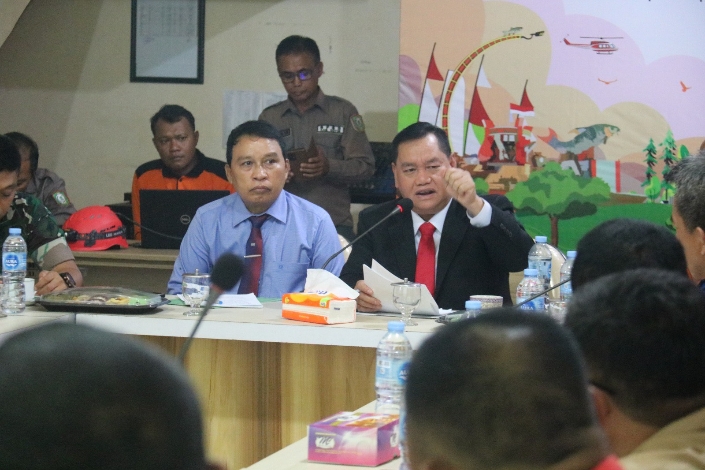 Halikinnor Menjanjikan Bonus Bagi Masyarakat yang Melaporkan Pelaku Pembakaran Lahan