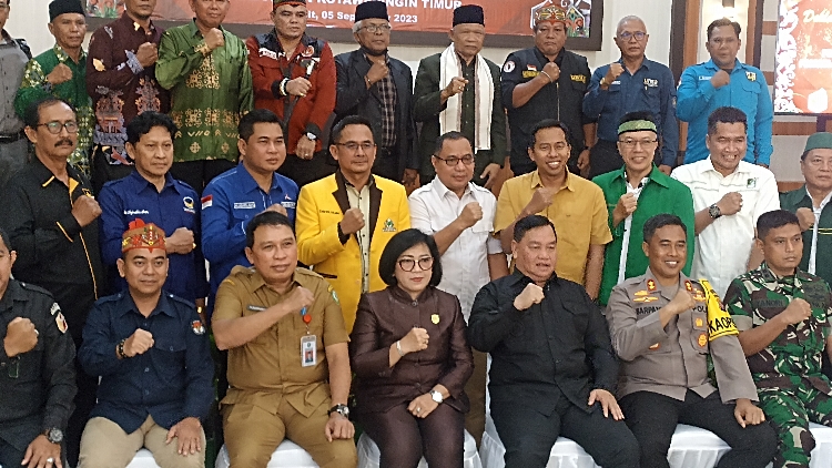 Ini Kata Kapolres Kotim pada Deklarasi Pemilu Damai 2024