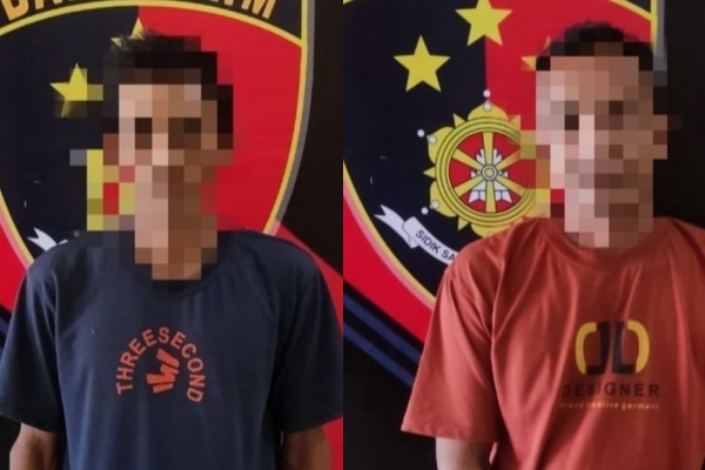 Dua Warga Desa Asam Baru Diamankan Polisi Terkait Ilegal Logging