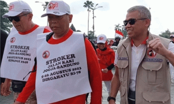 Jalan Kaki Yogya–Bandung Kobarkan Kampanye Melawan Stroke