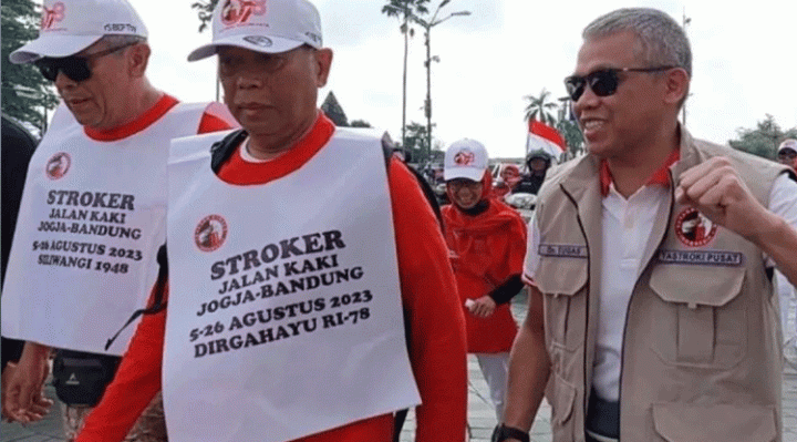 Jalan Kaki Yogya–Bandung Kobarkan Kampanye Melawan Stroke