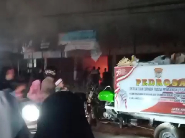 Ruko di Kawasan Pasar Sejumput Terbakar Diduga Akibat Korsleting Listrik