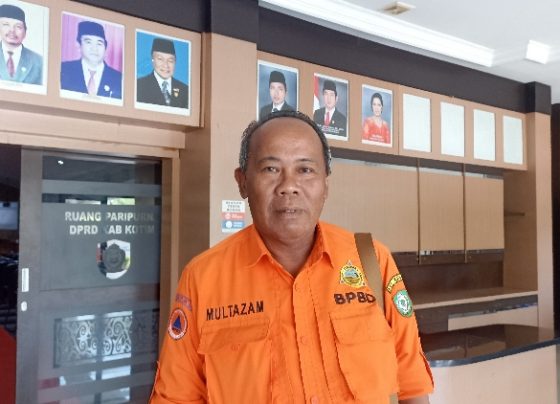 Kepala Pelaksana BPBD Kotim, Multazam.