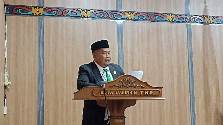 Pasca-pelantikan, PAW Marudin Membacakan Pemandangan Fraksi PKB terhadap RAPBD 2023