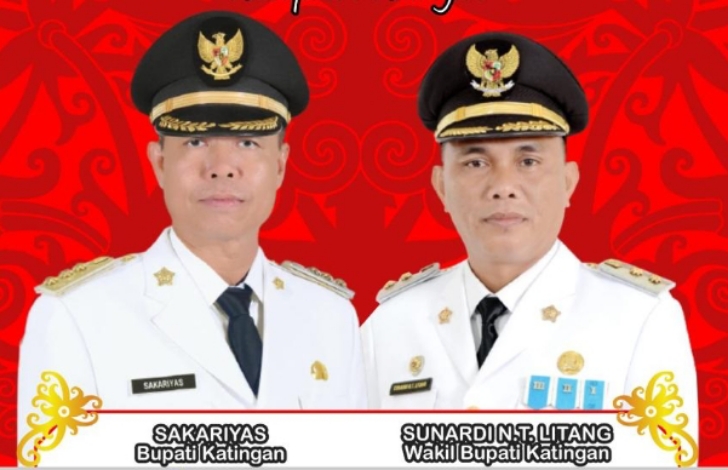 Jabatan Bupati dan Wakil Bupati Katingan Berakhir, Sekda Plh Bupati