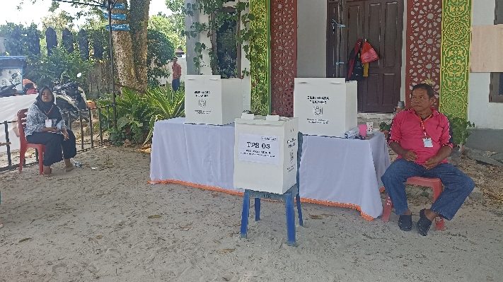 Pelaksanaan pilkades di Desa Eka Bahurui, Mentawa Baru Ketapang, Kotim, Sabtu 23 September 2023