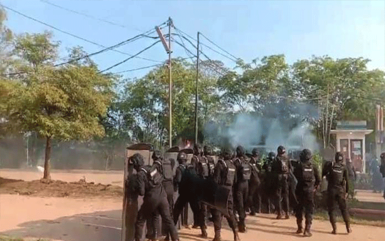 Warga Bangkal Gelar Aksi di PT HMBP 1, Kapolres Seruyan: Situasi Kondusif