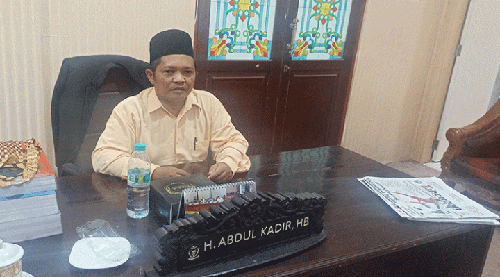 Sekretaris Fraksi Golkar DPRD Kotim, H. Abdul Kadir