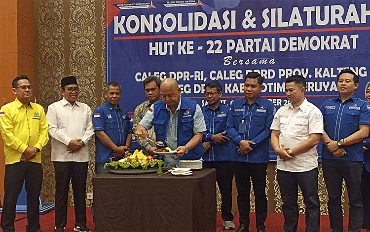 Partai Demokrat Targetkan 8 Kursi di Kotim dan 5 Kursi di Seruyan pada Pemilu 2024