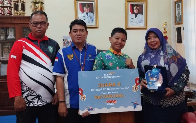 Hebat! Siswa SDN 4 Ketapang Juara 2 Festival Karya Kreatif WMM Tingkat Nasional