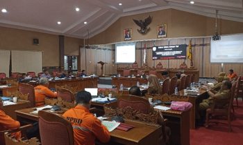 Suasana Pembahasan Rapat Kerja Komisi III DPRD Kotim terkait pembahasan perubahan RAPBD 2023, Selasa 19 September 2023.