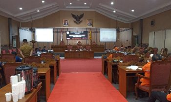 Suasana rapat kerja Komisi III DPRD Kotim tentang Perubahan RAPBD 2023 Selasa 19 September 2023.