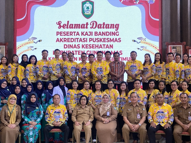 Wakil Bupati dan Jajaran Puskesmas Gunung Mas Berkunjung ke Kotim