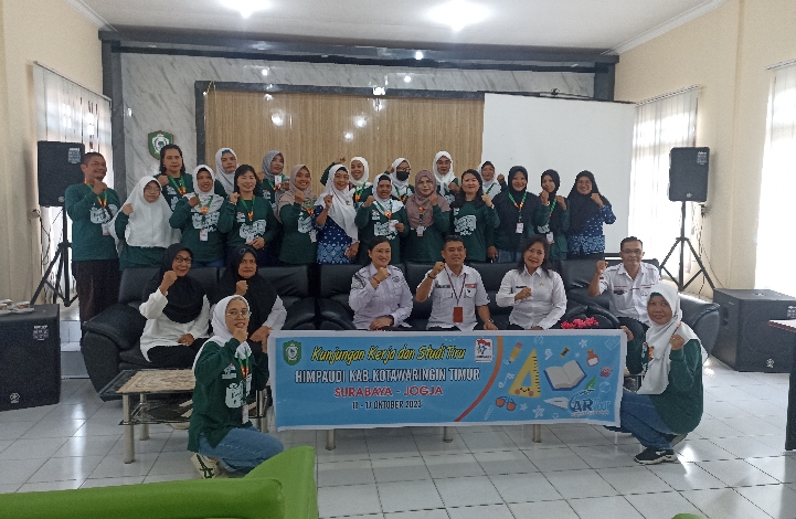 Disdik Kotim Melepas Keberangkatan Himpaudi Studi Tiru ke Surabaya dan Yogyakarta