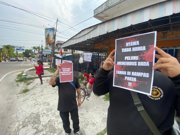 Aksi Solidaritas Bangkal di Sampit, BEM UNDA Suarakan Catatan Kekerasan Aparat pada Konflik Agraria