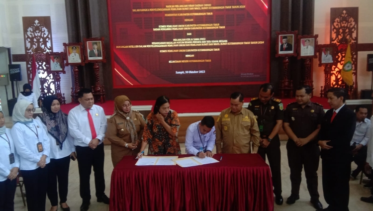 Halikinnor Apresiasi Kerja Sama Antara KPU dan Kejaksaan Negeri Kotim